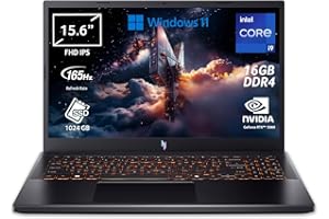 acer Nitro V 15 ANV15-52-94KP Notebook Gaming, NVIDIA GeForce RTX 5060 8 GB GDDR7, Processore Intel Core i9-13900H, Ram 16 GB DDR4, 1024 GB SSD, Display 15.6" FHD IPS 165 Hz LED LCD, Windows 11 Home