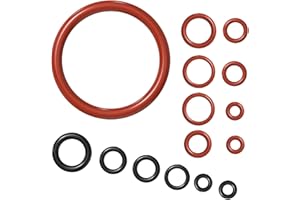 QIANFENG 30 pcs Joint Torique,De For Phillips Saeco Spidem Gaggia,Kit Lot à Café D'Entretien Machine,Outien Tuyau Valve,Bagues D'étanchétté En Silicone Pour Machines à Café Entièrement Automatiques
