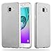 Produktbild Cadorabo Samsung Galaxy A5 2017 Hülle in STERNENSTAUB SILBER Silikonhülle und Hardcase Glitzer (3 Schichten) Design Schutzhülle – Hybrid Handyhülle Bumper Back Case Cover