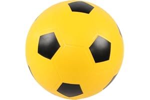 Huayeex 1/4Pcs Fun Sport Foam Footballs - 21cm Indoor/Outdoor Soft Sponge Foam Soccer Ball | Play Many Games For Hours Of Fun | Silent Soccer Ball,No Noise Bouncing Ball Quiet Training Ball