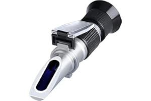 RGBS 0-90% Brix Meter Refractometer for Honey Vegetable Beer Milk Fruit Sugar Syrup Molasses Brix Refractometer with ATC Function