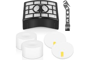 JOLLSUNG NZ801ukt filter for Shark Rotator Powered Lift Away Speed Vacuum NV801ukt NV680, NV681, NV682, NV683, NV801uk, NV800, NV801, NV803, UV810, AZ910, AX910, Compare to Part # XFF680 &XHF680 (NV680(1+2))