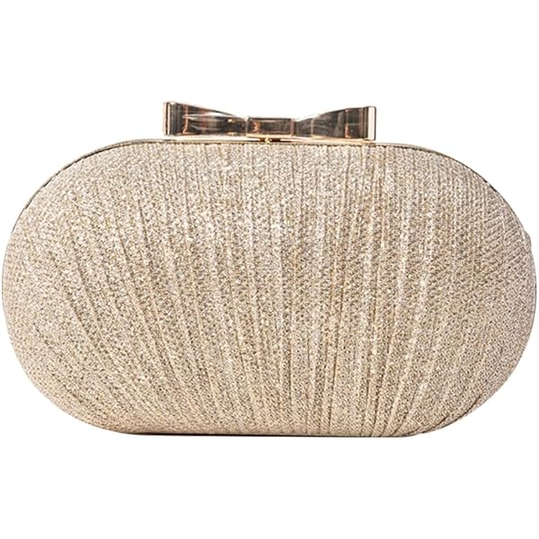 CORIOS Avondtas voor dames, strass, clutch met ronde kristallen kwasten, handtas, kleine clutch met ketting, schoudertas, cocktailparty, eindejaarsbal, ceremonie, zilver, L, Elegant