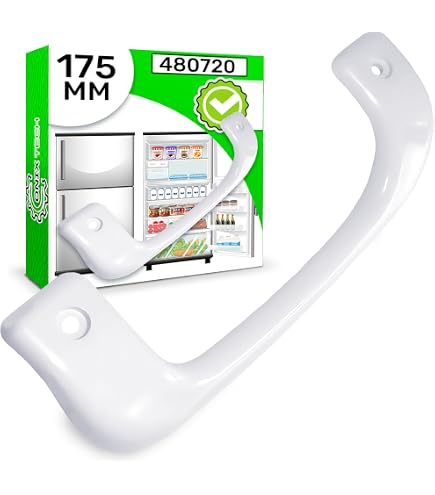 Maniglia Bianca Originale Per Frigo E Congelatore LEC – Ricambio Specifico Per Modelli Selezionati (082624533)