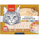 Wanpy Mixed Four Delicious Cream Cat Award, 50x14 Grams