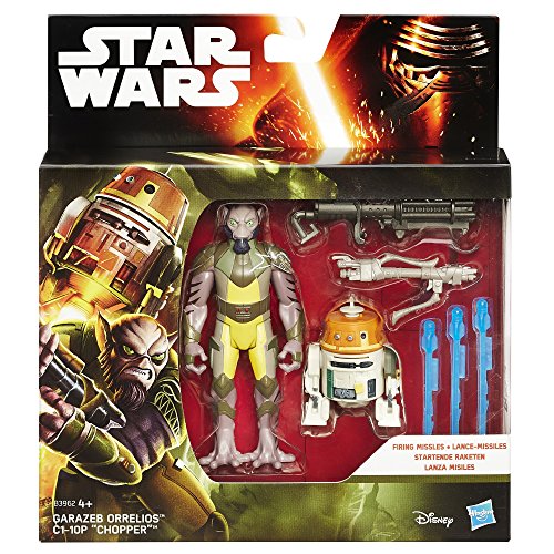 Star Wars Rebels 3.75-inch Forest Mission Garazeb Orrelios And C1-10p Figure - 2