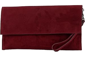 modamoda de- ital. Borsa in pelle Clutch Underarm Bag Borsa da sera in pelle metallizzata M106-151