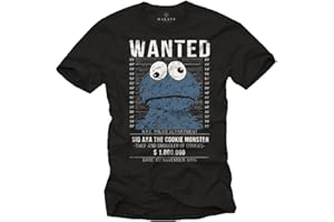 MAKAYA Vintage Monster T-Shirt - ciasteczka