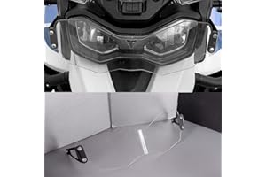 Lorababer Motorcycle Clear Headlight Guard Cover Lens Protector Headlamp Screen Protective Fairing Kit Compatible with T-riumph Tiger 900 GT/GT Pro/Rally/Rally Pro 2020 2021