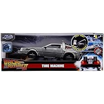 Jada Time Machine Ritorno Al Futuro | Auto In Scala 1:32 | Die-Cast Con Parti Apriibili