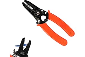 VIOLOTORIS Wire Stripper Electrical, Cable Cutters, Cable Stripper Tool, Steel Return Spring, Cable Stripper for Cutting Soft Copper or Electrical Cable