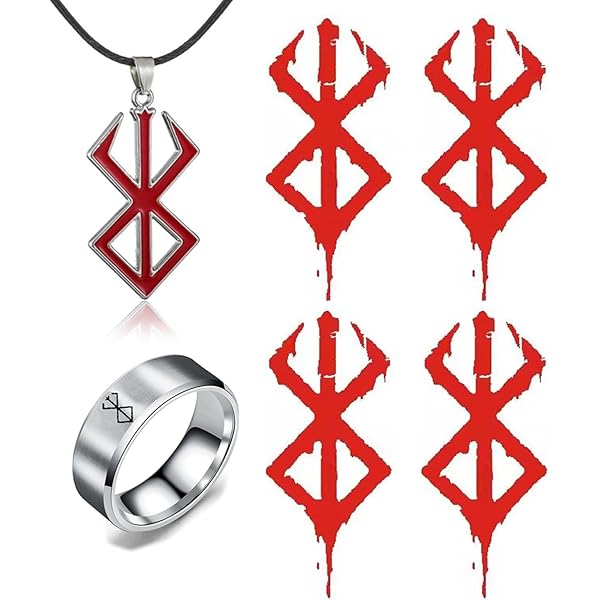 Guts Zwaard Sieraden Set Sleutelhanger Hanger Voor Berserk Anime Fans Unisex Accessoires