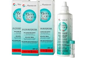 Menicare Lot de 3 produits nettoyants Blanc