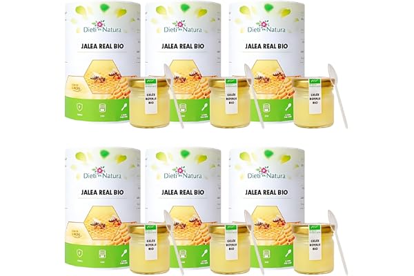 Förpackning av 6) Bio Royal Jelly Burk (30g)