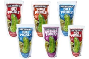 Van Holten's Pickles - Variety Pickle-In-A-Pouch Sampler - 6 Pack