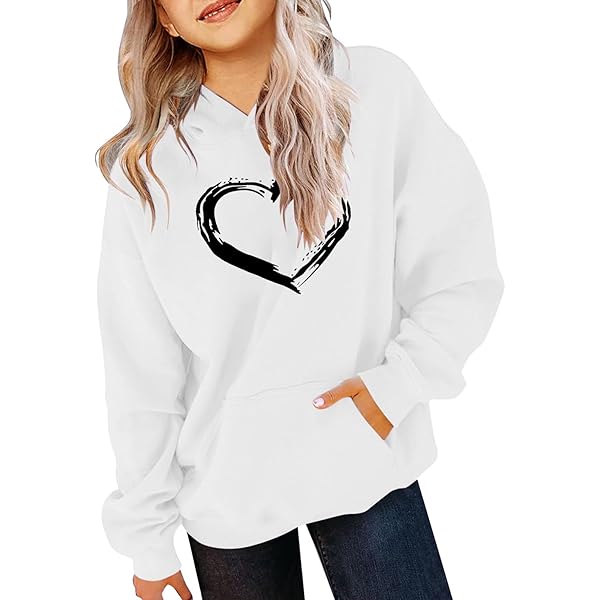 Generisch 2025 - Sweat U00e0 Capuche Pour Filles U00e0 Manches