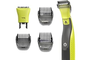 KDJXZ Compatible with Oneblade Replacement Blade 4 Pieces Philips One Blade Attachments One Blade Attachments Suitable for Philipps One Blades QP2724 QP2734 QP4631 QP2520 Shaver 2/4/6mm Beard Comb