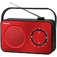 Aiwa R-190RD radio Portable Analog Black, Red