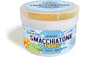 BETTI CLEAN - SMACCHIATONE Smacchiatore Bucato a Secco in Crema, Smacchiatore Sedili Auto, Divani, Tessuti e Tappezzeria. Sbiancante, Detergente Universale Istantaneo. (250gr)