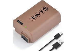 TAVT 1 500 mAh NP-FW50 batteri för Sony ZV-E10, A3000 A5000 A5100 A6000 A6300 A6500 A6400, A7R, A7R II, A7, A7 II, A7S II, A7
