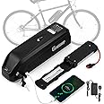 36V Ebike Battery 17.5AH, Electric Bike Battery Pack Lithium-ion with Charger Baseplate for 750W 500W 350W 250W 200W Bicycle Motor