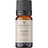 Monoville Sedir U&ccedil;ucu Yağı 10 ml%100 Saf ve Doğal (Cedarwood Essential Oil)