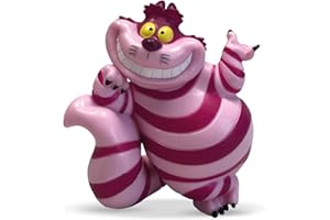 Bullyland 11401 Stregatto, Alice nel Paese delle Meraviglie, Statuetta senza PVC, Gioco Immaginativo, Collezionabile, Multicolore, Dipinta a Mano, Walt Disney, Cake Design, Altezza 7 cm