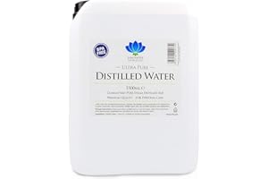 INNOVATIVE NATUROPATHICS Agua destilada – 5,5 litros – Ultra Pure Water