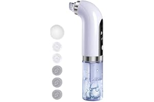 AMUSINGTAO Removedor de puntos negros limpiador de poros,limpiador eléctrico de poros,pequeña burbuja de succión al vacío,removedor eléctrico de recargable por USB herramienta extractora de espinillas de acné