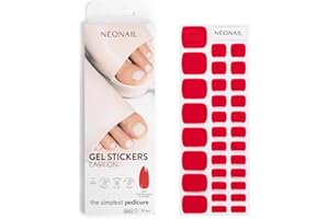 NÉONAIL NEONAIL Gel Stickers Easy On - Kit Semipermanente Unghie - Unghie Gel Adesive UV - Smalto Adesivo per Unghie - Adesivi Unghie - Nail Art - P03