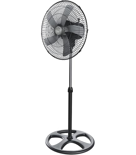 Ventilatore a Piantana LUXVENT 50W | 3 Velocità e Oscillazione 180