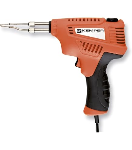 Kemper Fer à Souder Électrique 100W - 400°C - Avec Pointe De Rechange - Made In Italy