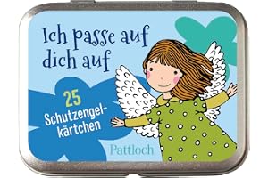 Ich passe auf dich auf - 25 Schutzengelkärtchen: Dein Schutzengel für jeden Tag: 25 Karten in Metalldose. Für Kinder ab 5 Jah