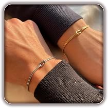 RIXERKOC 2 Pezzi Braccialetti dell'amicizia, Pinky Promise Braccialetto Corrispondente Lunga Distanza Bracciali Regali per Sorella, Migliore Amica, Fidanzato e Fidanzata