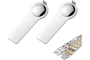 TOUMETT 2 Pcs Nomination Charms Tool, Italian Charm Bracelet Helper Tool, Stainless Steel Round Opening Tool, for Adding Links and Removing Bracelets,Women Charm Accessory Tool