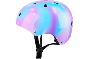 MHJY Fahrradhelm Kinder Helm Kinderhelm Mädchen Skaterhelm Scooter and Ride Helm Jungen Fahrrad Helm Radhelm Größe Einstellbar für 3-8-15 Jahre