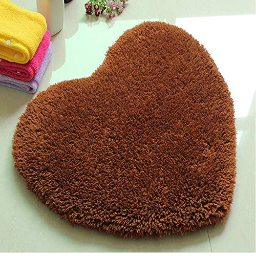 Linliqiao Tappetini Tappeti Antiscivolo Camera Da Letto Camino Bagno Tappetini Porta Scorrevole Comodino Tappetino Yoga Colore Brown