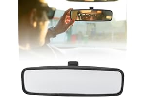 EIMSOAH Car Rear View Mirror Replacement 814842, with ABS and Glass Housing, Fits for 107, Aygo, Citroen C1 and More