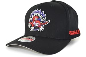 Mitchell & Ness NBA Classic Red Eazy Snapback Cap Toronto Raptors Black, Nero , Taglia unica