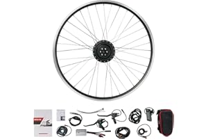 BMS TECH FOR FUTURE BMS TECH 20" 26" 27.5"700C Front/Rear E-Bike Wheel Hub 36V 250W 500W /48V 1000W Motor Conversion Kit for Electric Bicycle