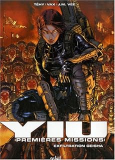 jaquette livre Yiu, premières missions, Tome 5 : Exfiltration Geisha