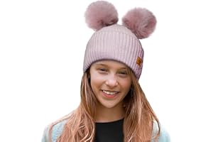 4sold Beanie Bambino Cappello Inverno Bambino Inverno Bambino Cappello Bambini Cappelli Invernali Bambino Cappello Beanie Bambino Doppio PON