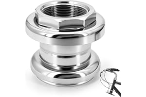 KALEXION Jeu de direction pour fourche de vélo - ensemble de pièces de direction avec capuchon roulements à billes, pièces de vélo pour Citybike/MTB/vélos rétro, remplacement pour roulements de direction usés