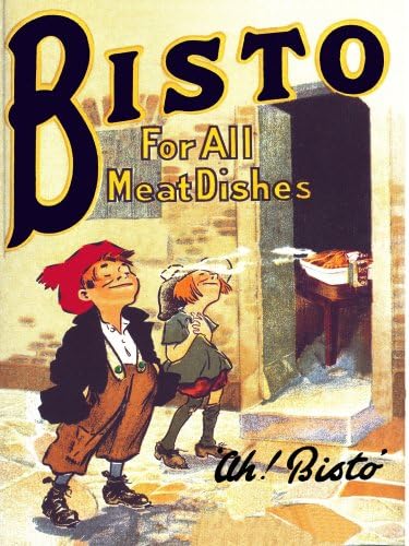 MSC10007 BISTO FOR ALL MEAT DISHES AH BISTO VINTAGE STYLE HOUSEHOLD EXTRA LARGE METAL ADVERTISING WALL SIGNS