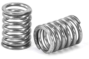 GUNGY Molle Compressione 10mm Molla in Acciaio Inossidabile 304 Diametro Filo 1,1mm Diametro Esterno 8mm Forza Molla 2,5kg 10 Pezzi