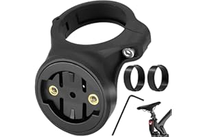 Homefantasy Uchwyt siodełka rowerowego, kompatybilny z RTL515 RTL510 RTL500 RVR315 RCT715, oświetlenie radarowe, tylne światło rowerowe, uchwyty na siodełko rowerowe MTB