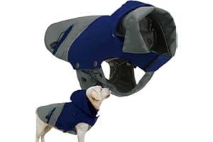 PETLOFT Manteau Chien Hiver, Manteau d'hiver de Chien Imperméable Réfléchissant Coupe en Plein Air Polaire Hiver Chien Veste Manteau de Pluie pour Chien avec Doublure en Molleton Détachable