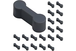 WLVINSON 20 pezzi Connettori ferroviari in legno,Connettori ferroviari in legno