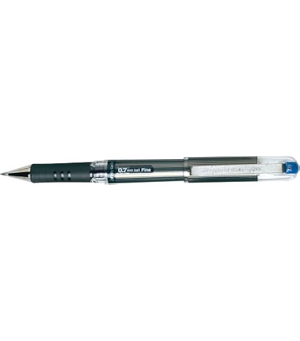 Pentel K157C Gelstift Hybrid Grip 0,35mm Blau - Wasserfeste Tinte