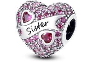 YIXUAN Perle en argent 925 compatible avec les bracelets Pandora Bijou cadeau pour femme idée cadeau pour maman, voyage ou anniversaire